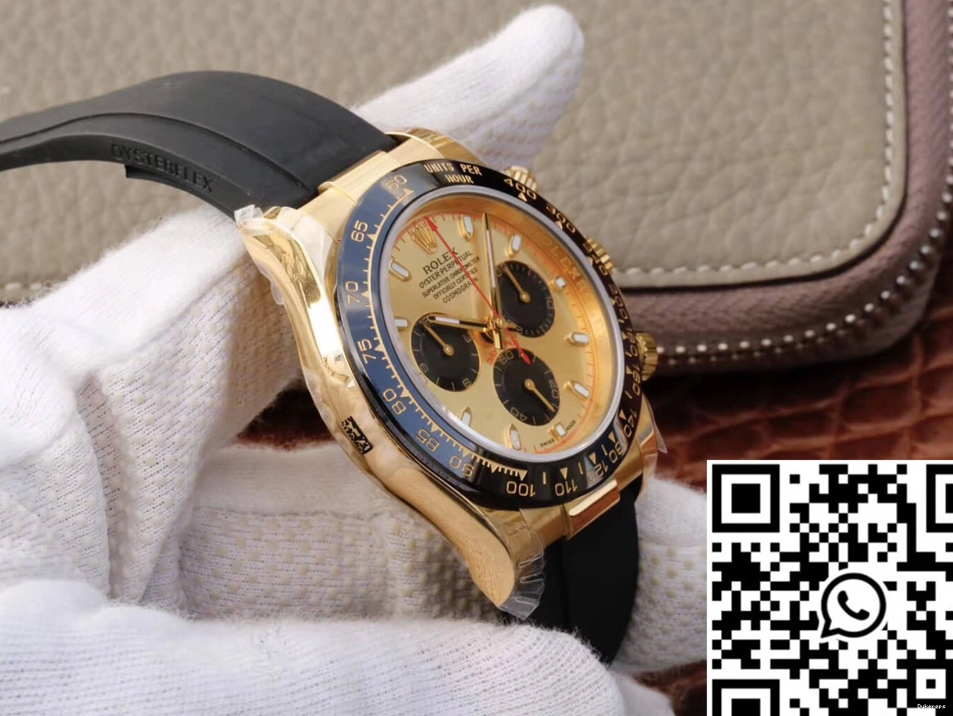 Chronograph Daytona Rolex V6 Yellow 116518ln JH Factory Gold Black Cosmograph 0423